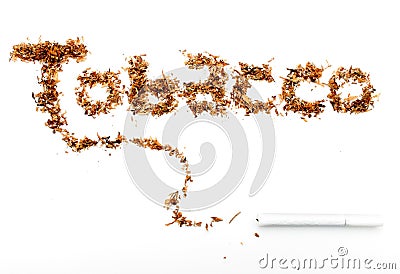 Cigarette Tobacco Stock Photo