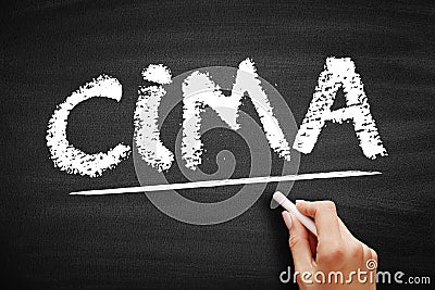 CIMA Chartered Institute of Management Accountants - training and qualification in management accountancy and related subjects, Stock Photo