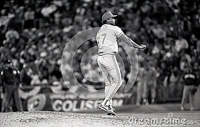 Jose Rijo, Cincinnati Reds Editorial Stock Photo