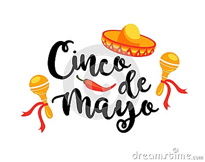 Cinco de Mayo. Vector illustration. Vector Illustration