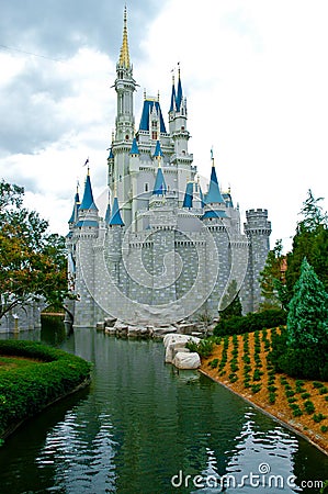 Cinderella's Castle, Disneyworld, Orlando Editorial Stock Photo