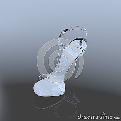 Cinderella shoe Stock Photo