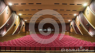 Cinema auditorium Stock Photo