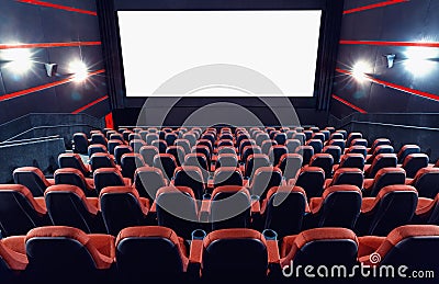 Cinema auditorium Stock Photo