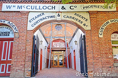 Cinema in Echuca Editorial Stock Photo