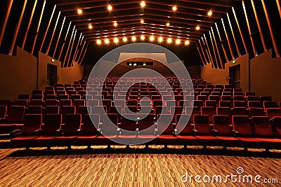 Cinema hall Stock Photo