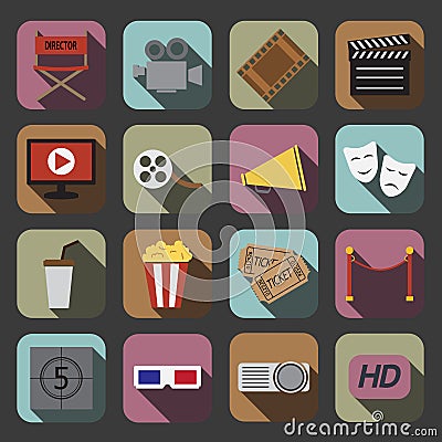 Cinema icon Vector Illustration