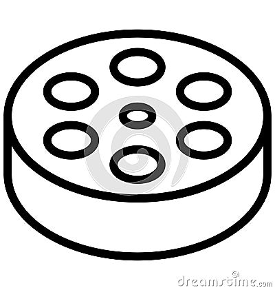Cinema Isolated Vector Icon which can easily modify or edit Vector Illustration