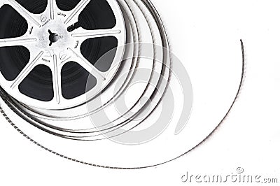 Cinema roll film Stock Photo