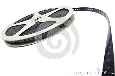 Cinema roll film Stock Photo