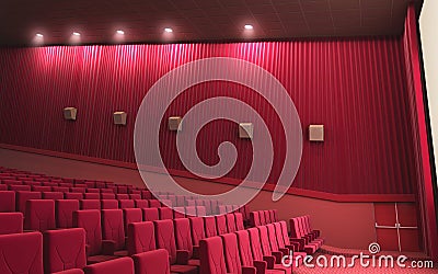 Cinema stage Stock Photo