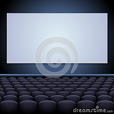 Cinema theatre Vector Illustration