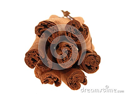 Cinnamon bundle Stock Photo