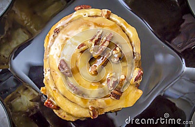 Cinnamon buns Stock Photo