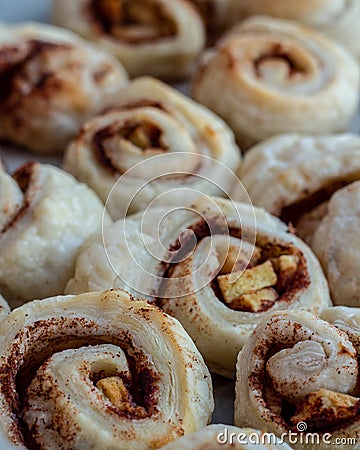 Cinnamon rolls Stock Photo