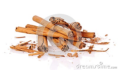 Cinnamon sticks Stock Photo