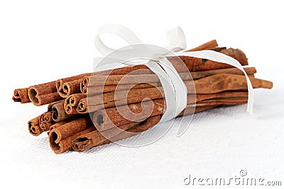 Cinnamon sticks Stock Photo