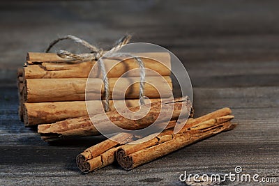 Cinnamon Sticks Stock Photo