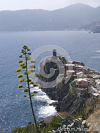 Cinque Terra, Vernazza, Stock Photo