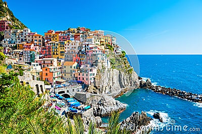 Cinque Terre national park, Italy Stock Photo