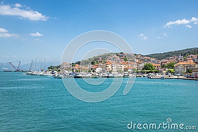 Ciovo island, Croatia Editorial Stock Photo