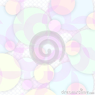 Circle background in fashion color tone Stock Photo