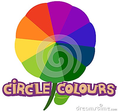 Circle colours Vector Illustration
