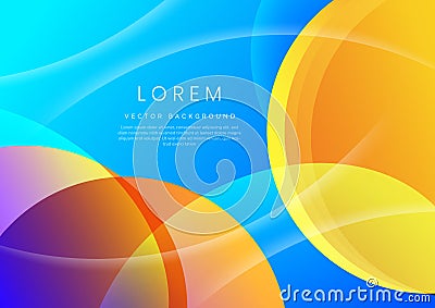 Circle; colours; cover; fluid; futuristic; gradient; graphic; liquid; round; trendy; geometric; wallpaper; abstract; business; Vector Illustration