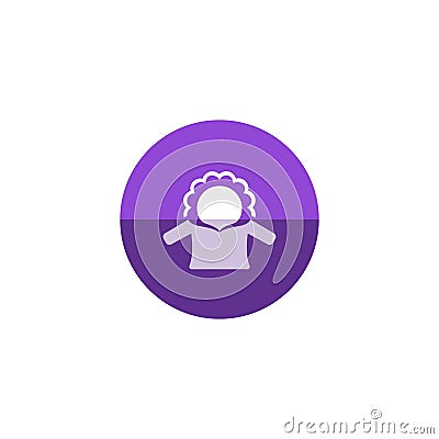 Circle icon - Jacket Vector Illustration