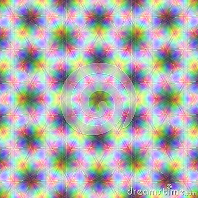 Circle kaleidoscopic synthetic Art background, complex geometry Stock Photo