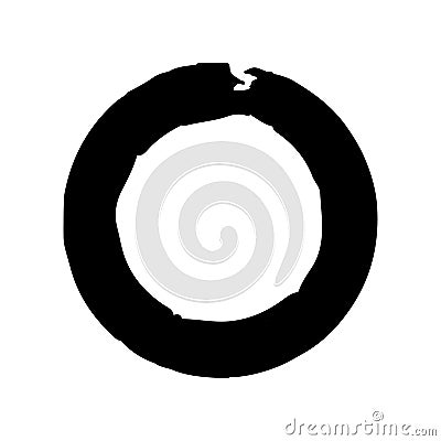 circle load icon element logo Vector Illustration