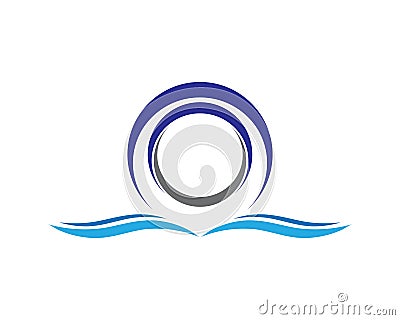 circle logo Vector Illustration