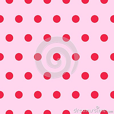 Seamless Pattern Geometry Circle with red and pink color, good for for design, background, sosial media content, mockup Vector Illustration