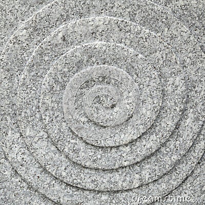 Circle spiral stone texture Stock Photo