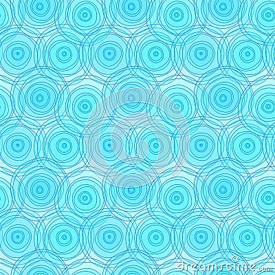 Circles water ripples seamless background Stock Photo