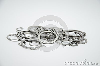 Circlips Stock Photo