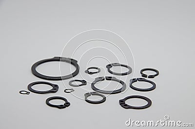 Circlips Stock Photo