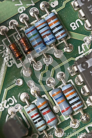 Circuit board Stock Photo