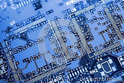 Circuit Board Stock Photo