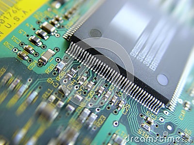 Circuit board Stock Photo