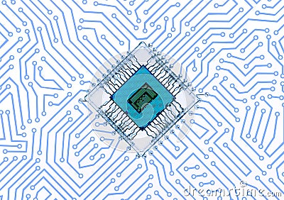 Circuit Board Stock Photo