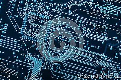 Circuit Board Stock Photo