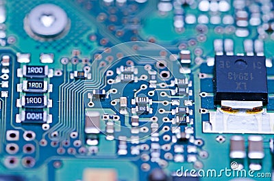 Circuit board Stock Photo