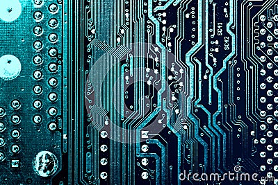 Circuit board Stock Photo