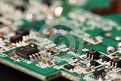Circuit board Stock Photo