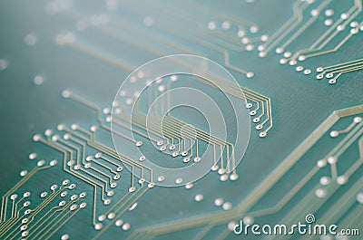 Circuit board Stock Photo