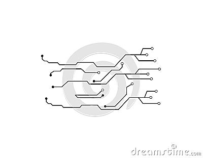 circuit board vector Stock Photo