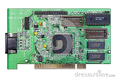 Circuit board Stock Photo