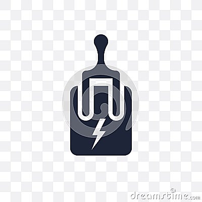 Circuit Breaker transparent icon. Circuit Breaker symbol design Vector Illustration