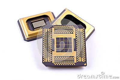 Circuit Chip Stock Photo